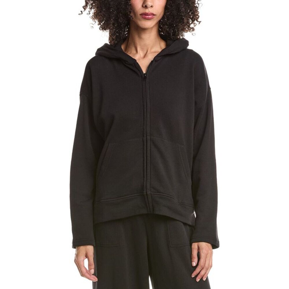 Eileen Fisher Womens Hooded Jacket